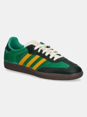 adidas Originals sneakersy Samba OG W kolor zielony JI2681