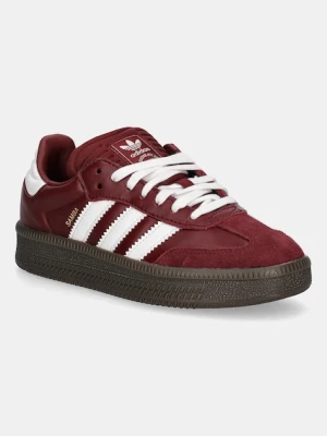 adidas Originals sneakersy Samba XLG damskie kolor bordowy JR0925