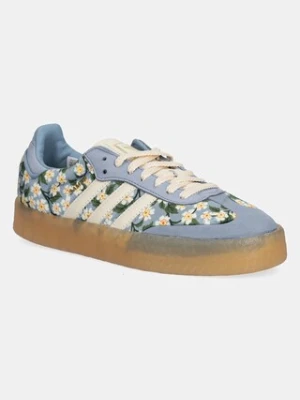 adidas Originals sneakersy Sambae damskie kolor niebieski JQ6046