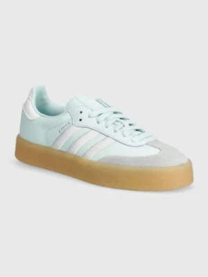 adidas Originals sneakersy Sambae kolor turkusowy ID0435