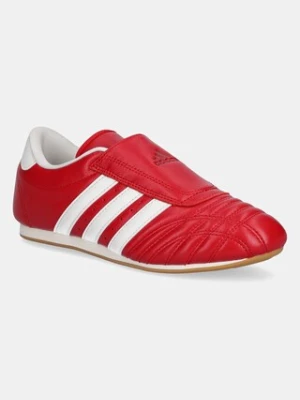 adidas Originals sneakersy skórzane Adidas Taekwondo W damskie kolor czerwony JS4020