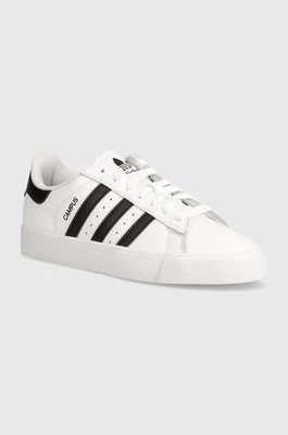 adidas Originals sneakersy skórzane Campus Vulc kolor biały JI1918