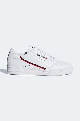 adidas Originals sneakersy skórzane Continental 80 G27706 kolor biały