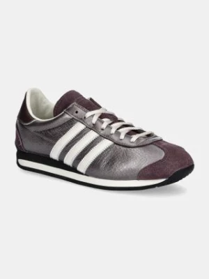 adidas Originals sneakersy skórzane Country OG W kolor fioletowy JH6338