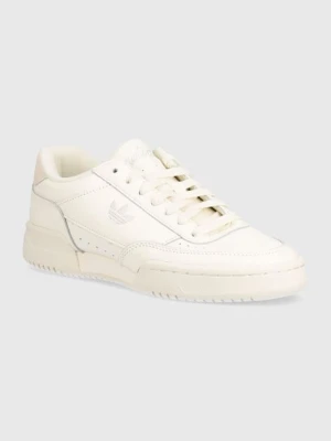 adidas Originals sneakersy skórzane Court Super W kolor beżowy IE8079