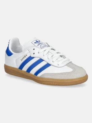 adidas Originals sneakersy skórzane dziecięce SAMBA OG