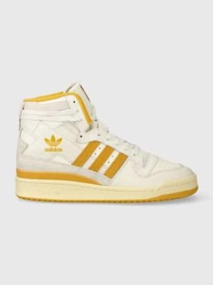 adidas Originals sneakersy skórzane Forum 84 Hi kolor beżowy IG0053