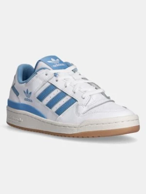 adidas Originals sneakersy skórzane Forum Low Cl kolor biały IH7832