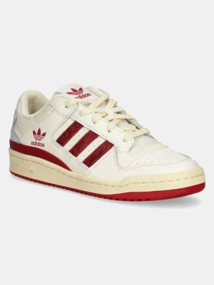 adidas Originals sneakersy skórzane Forum LOW kolor beżowy JI3269