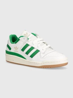 adidas Originals sneakersy skórzane Forum Low kolor biały IH7820