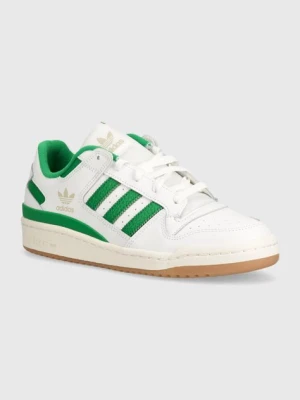 adidas Originals sneakersy skórzane Forum Low kolor biały IH7820