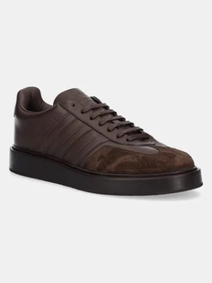 adidas Originals sneakersy skórzane Gazelle Indoor Made in Italy męskie kolor brązowy JI3938