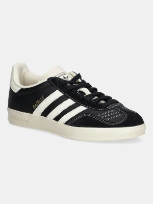 adidas Originals sneakersy skórzane Gazelle Indoor męskie kolor czarny JQ8385