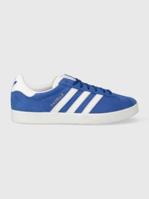 adidas Originals sneakersy skórzane Gazelle Royal kolor niebieski IG0456