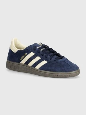 adidas Originals sneakersy skórzane Hanball Spezial kolor granatowy IF7087