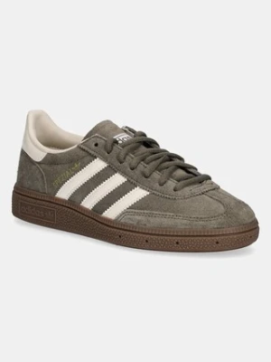 adidas Originals sneakersy skórzane Handball Spezial męskie kolor zielony JR2121