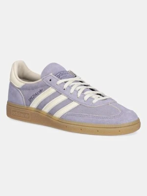 adidas Originals sneakersy skórzane Handball Spezial W damskie kolor fioletowy JR0849