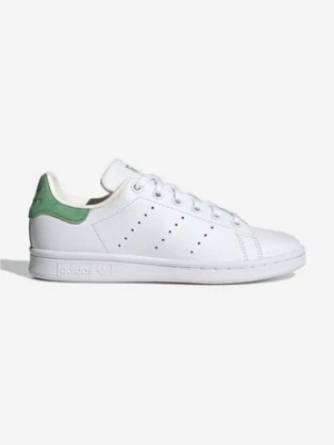 adidas Originals sneakersy skórzane HQ1854 Stan Smith J kolor biały