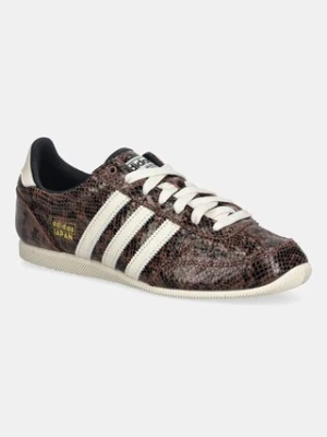 adidas Originals sneakersy skórzane Japan W damskie kolor brązowy JS4022
