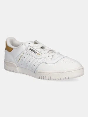 adidas Originals sneakersy skórzane Powerphase kolor biały JR0938