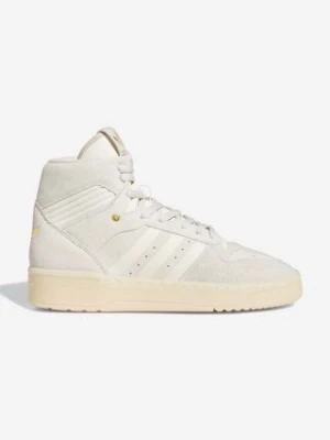 adidas Originals sneakersy skórzane Rivalry High kolor beżowy FZ6324