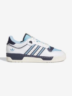 adidas Originals sneakersy skórzane Rivalry Low 86 FZ6334 kolor biały