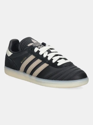 adidas Originals sneakersy skórzane Samba Jp damskie kolor czarny JR0963