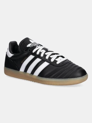 adidas Originals sneakersy skórzane Samba JP kolor czarny JQ9056