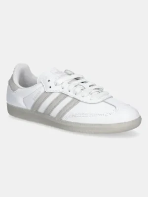adidas Originals sneakersy skórzane Samba OG kolor biały JI3206