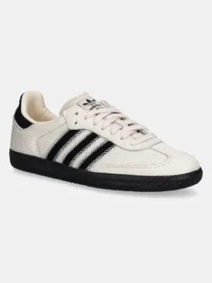 adidas Originals sneakersy skórzane Samba OG W damskie kolor beżowy JP5329