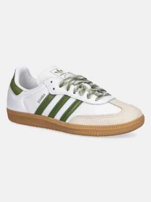 adidas Originals sneakersy skórzane Samba Og W damskie kolor biały JS1352