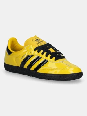 Zdjęcie produktu adidas Originals sneakersy skórzane Samba OG W damskie kolor żółty JR8749