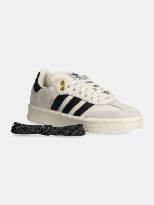 adidas Originals sneakersy skórzane Samba XLG kolor beżowy JH9226