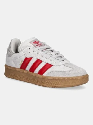 adidas Originals sneakersy skórzane Samba XLG męskie kolor szary JS3826