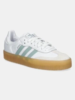 adidas Originals sneakersy skórzane Samba kolor biały JP5609