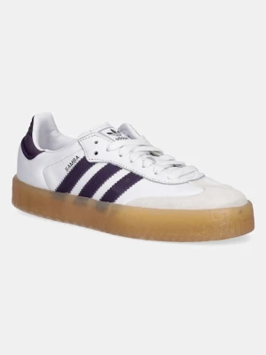adidas Originals sneakersy skórzane Sambae kolor biały JS3941