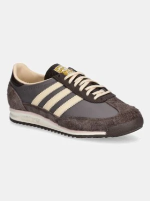 adidas Originals sneakersy skórzane SL 72 OG kolor brązowy IF1937