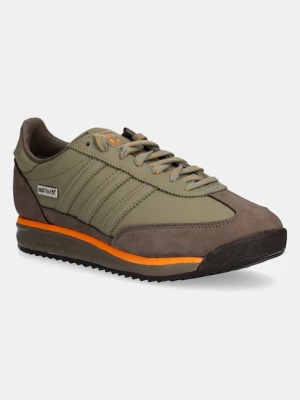 adidas Originals sneakersy skórzane SL 72 RS męskie kolor zielony JR8766