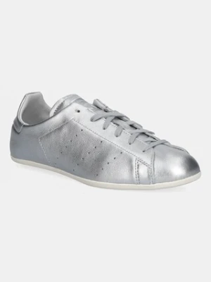 adidas Originals sneakersy skórzane Stan Smith Lo Pro W damskie kolor srebrny JQ6427