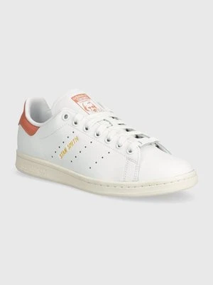 adidas Originals sneakersy skórzane Stan Smith W kolor biały IE0468