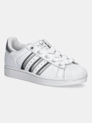 adidas Originals sneakersy skórzane Superstar II W damskie kolor biały JR4233