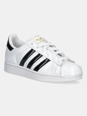 adidas Originals sneakersy skórzane Superstar II W damskie kolor biały JS4010