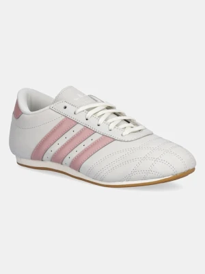 adidas Originals sneakersy skórzane Taekwondo Lace damskie kolor szary JQ4312
