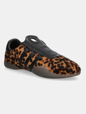 adidas Originals sneakersy skórzane Taekwondo Mei damskie kolor brązowy JS0298