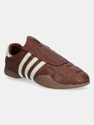adidas Originals sneakersy skórzane Taekwondo Mei W damskie kolor brązowy JR6017