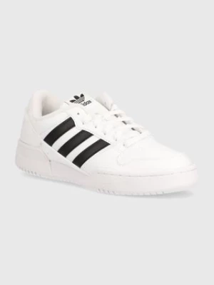 adidas Originals sneakersy skórzane Team Court 2 STR kolor biały ID6631