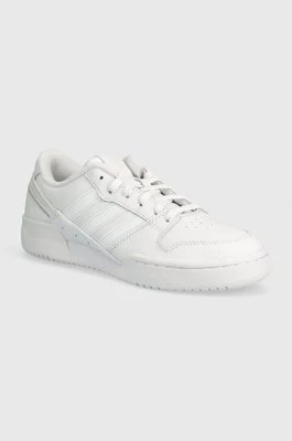 adidas Originals sneakersy skórzane Team Court 2 STR kolor biały IF1192