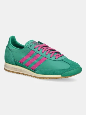 adidas Originals sneakersy SL 72 OG damskie kolor zielony JQ6417