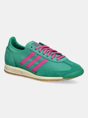 adidas Originals sneakersy SL 72 OG damskie kolor zielony JQ6417