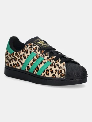 adidas Originals sneakersy Superstar II W damskie kolor brązowy JP8165